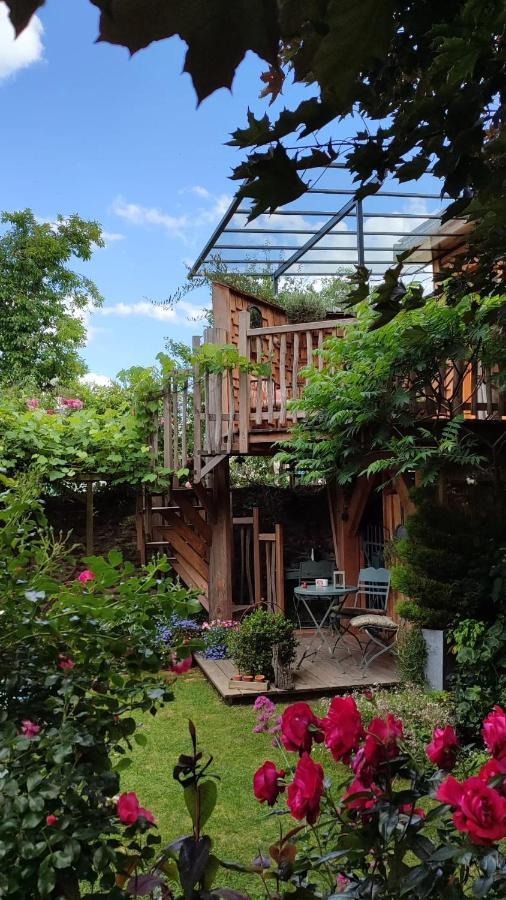 La Cabane Du Bon Chemin ,Spa Laval  Exteriör bild