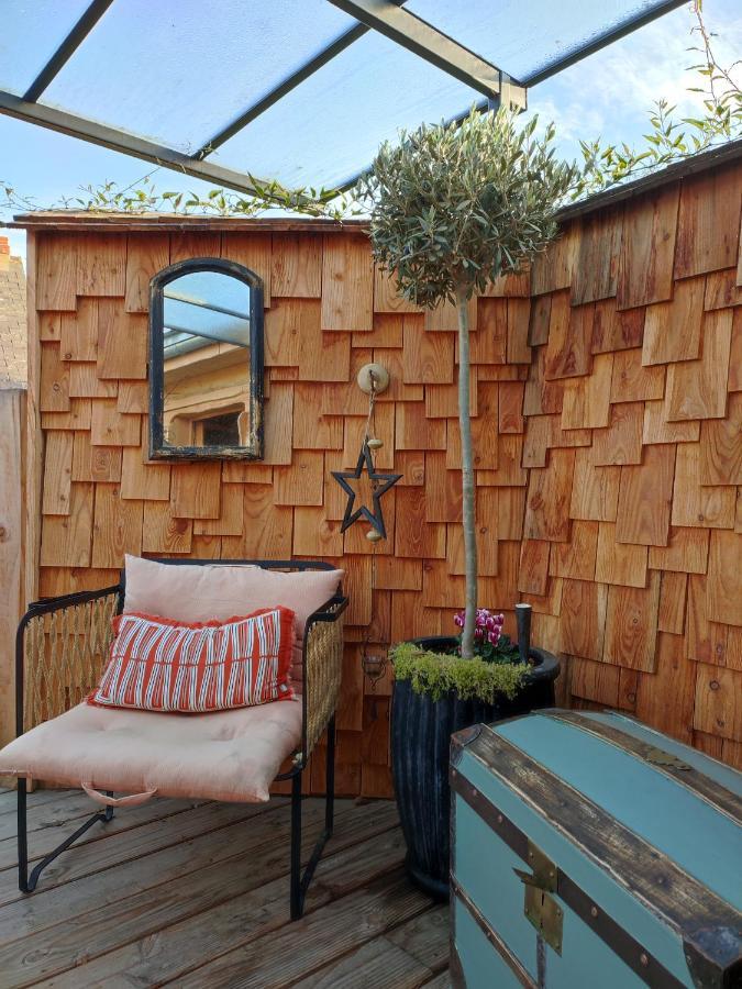 La Cabane Du Bon Chemin ,Spa Laval  Exteriör bild